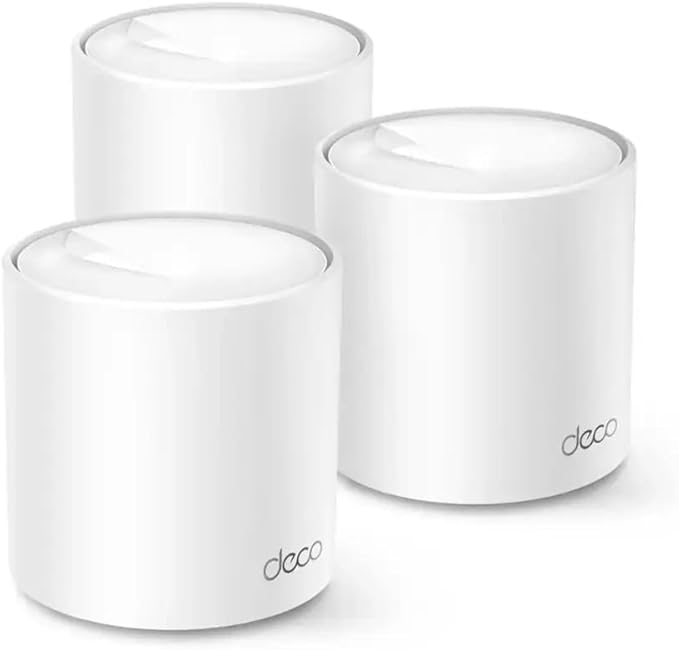 TP-Link Deco X4300 Pro Whole Home Mesh Wi-Fi 6 System Speeds Up to 4, 300 MBPS by Amazon+Renewed