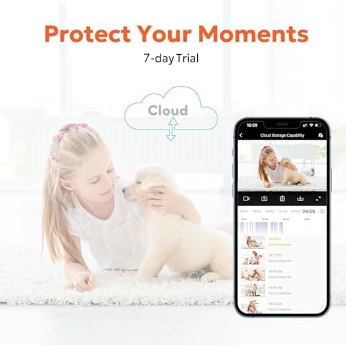 owltron Indoor Security Camera, 360 Pan/Tilt Home Cameras - Image 9