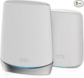 NETGEAR Orbi Whole Home Tri-Band Mesh WiFi 6 System – Router + 1 Satellite by NETGEAR