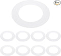 PATIKIL 4.3" ID 6.7" OD Plastic Trim Ring, Translucent Matte White by PATIKIL