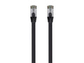 Monoprice Cat8 30ft Black Patch Cable Double Shielded 26AWG 2GHz 40G Pure Bare by Monoprice
