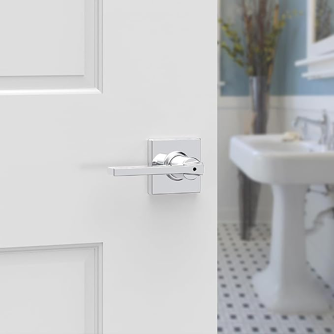 Kwikset Casey Hallway Passage and Bed/Bath Privacy Door Handle 2 Pack, 1 - Image 3
