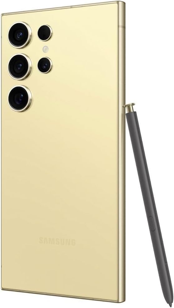 SAMSUNG Galaxy S24 Ultra 5G, US Version, Titanium Yellow - Image 2