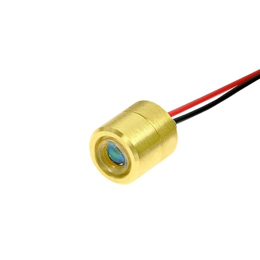 Mini Dot Size Red Laser Module VLM-635-63 LPO-50, Class 1 Eye-Safe, laser dot by Quarton