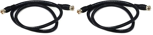 Monoprice RG6 Quad Shield CL2 Coaxial Cable by Monoprice