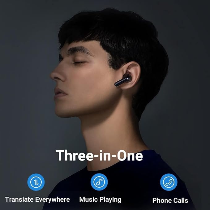 Timekettle M3 3-in-1 Language Translator Earbuds, Real-Time Translation in 43 - Image 3