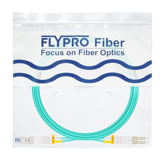 FLYPROFiber- LC to LC Fiber Patch Cable OM3 100M/328ft, Length Options: - Image 7