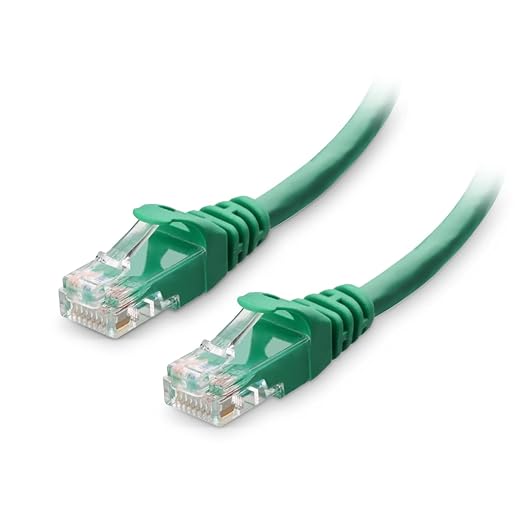 Cable Matters 10Gbps Snagless Short Cat 6 Ethernet Cable - 1ft by CableMatters