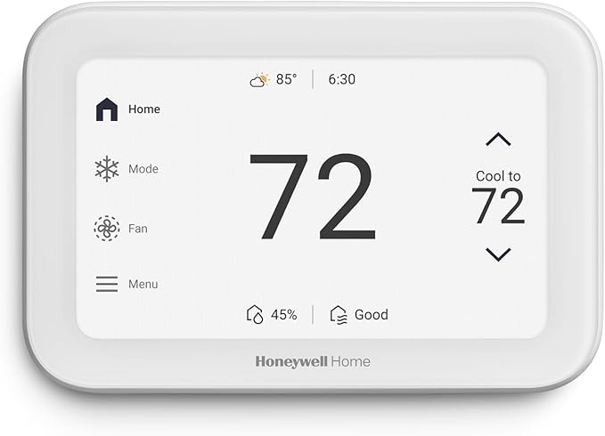 Honeywell Home X8S Premium Smart Programmable Wi-Fi Thermostat, Video Doorbell by HoneywellHome