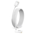 Flexible Cat 6 Ethernet Cable 270 °Upward Angle 10 Feet, Ultra Thin & Slim Rj45 by DUTEVOLNS