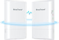 BrosTrend 5GHz 867Mbps WiFi Bridge Point to Point Outdoor, 1KM Wireless by BrosTrend