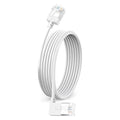 Flexible Cat 6 Ethernet Cable 90° Right Angled 1.6 Feet, Ultra Thin & Slim Rj45 by DUTEVOLNS