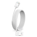 Flexible Cat 6 Ethernet Cable 90° Right Angled 6.6 Feet, Ultra Thin & Slim Rj45 by DUTEVOLNS