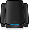 NETGEAR Orbi Tri-Band WiFi 6 Mesh System – Router + 2 Satellite Extenders by NETGEAR