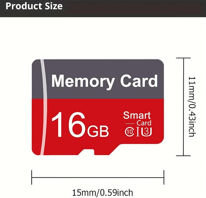2 Pack Memory Card 16GB with Adapter, High Speed TF Card, UHS-I C10 A1 Memory - Image 8