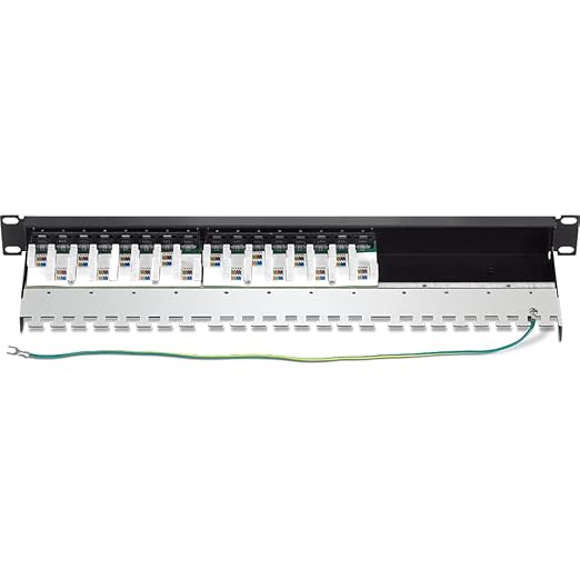 TRENDnet 16-Port Cat6A Shielded Patch Panel, 1U 19" Metal Housing, 10G Ready - Image 5