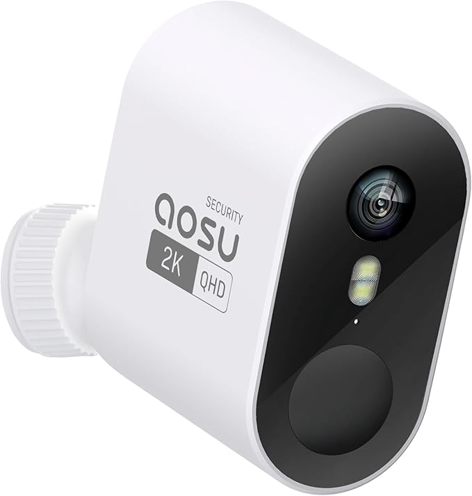 aosu 2K Add-on Camera, Requires WirelessCam/SolarCam aosuBase by AOSUSecurityOffical