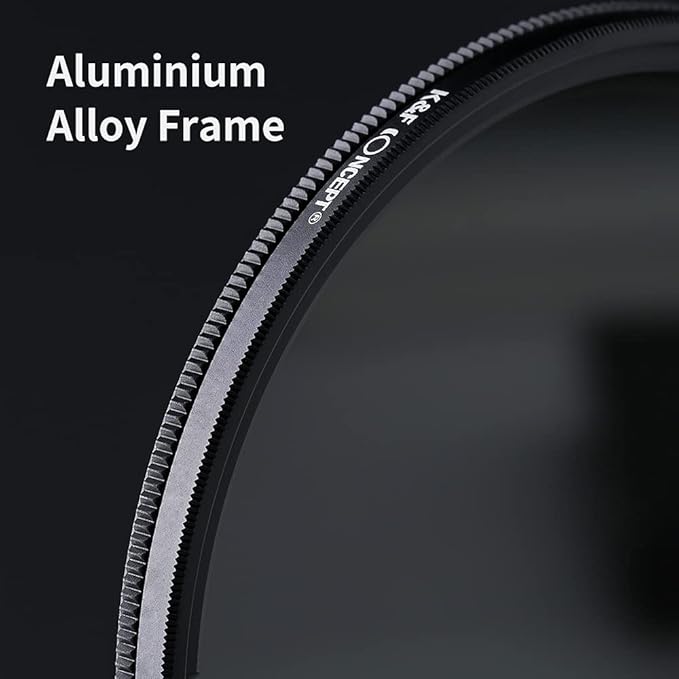 K&F CONCEPT 49mm Variable ND2-ND400 ND Lens Filter - Image 6