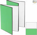 2Pcs 17"x11" Light Reflector 2 in 1 Photography Reflector Cardboards, Foldable by Unknown
