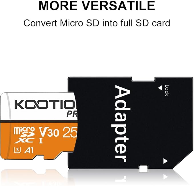 KOOTION 256GB Micro SD Card 3Pack, TF Card Micro SDXC Memory Card V30 A1 App - Image 8