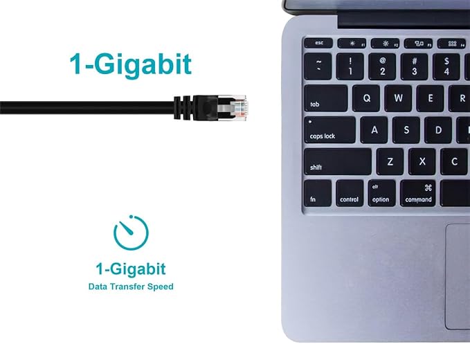 Monoprice 25FT 24AWG Cat5e 350MHz UTP Ethernet Bare Copper Network Cable - Image 5