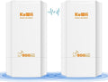 KuWFi 5.8G Wireless Network Ethernet Bridge, Long Range Transmission WiFi by KuWFiSmartWiFi