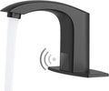 Touchless Bathroom Sink Faucets, Matte Black by Greenspring