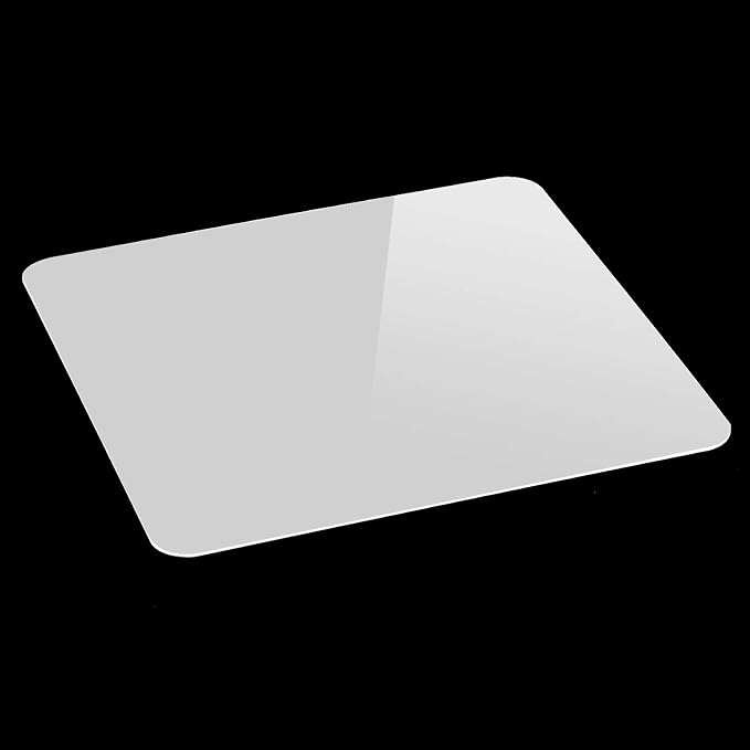 KINJOEK 12 x 12 Inch 30x30CM Acrylic White Reflective Display Table Riser - Image 2