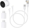 Power Cable with Adapter Compatible with Google Nest Cam Outdoor or Indoor by delilyn