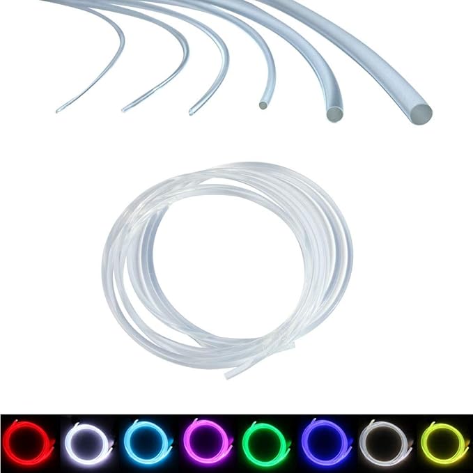 AKEPO Ф0.31in*16.4ft PMMA Plastic Side Glow Cable by AKEPO