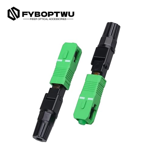 40 pcs SC-APC Fiber Optic Quick Assembly Connector Fiber Optic Fast Connectors - Image 5