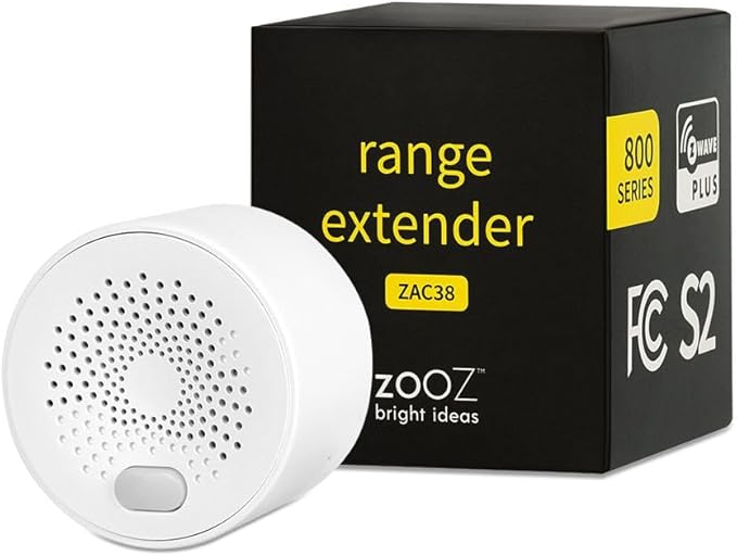 Zooz 800 Series Z-Wave Plus Range Extender and Signal Repeater ZAC38 by ZOOZ