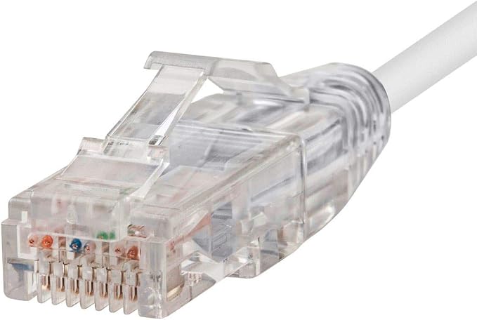 Monoprice Cat6 1ft Yellow Component Level Patch Cable UTP 28AWG 550MHz Pure - Image 3