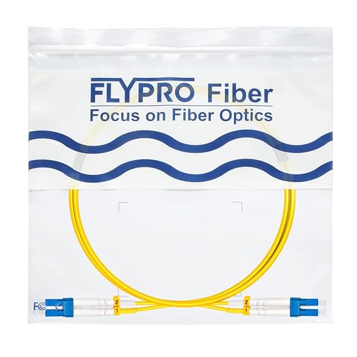 FLYPROFiber- 5M/16ft OS2 LC to LC Fiber Patch Cable | Length Options: 0.2m-300m - Image 7