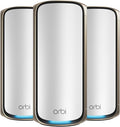 NETGEAR Orbi 970 Series Quad-Band WiFi 7 Mesh Network System, Router + 2 by NETGEAR