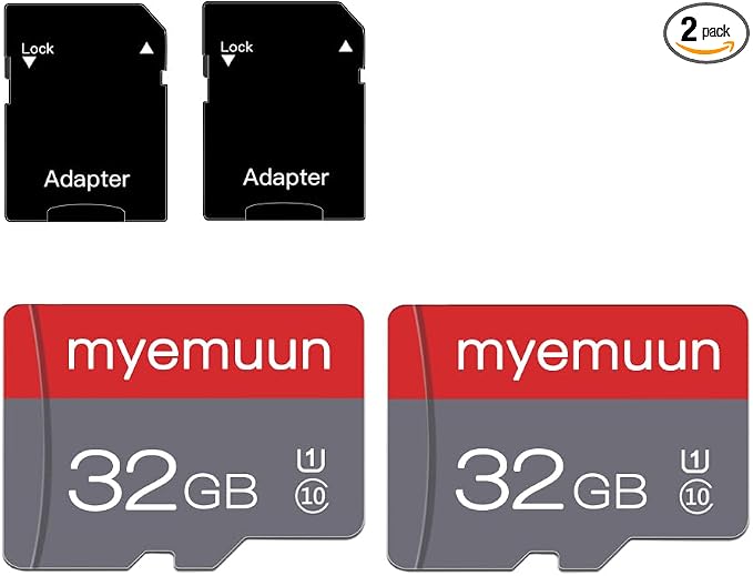 2 Pack 32 GB Micro Memory Card by Unknown