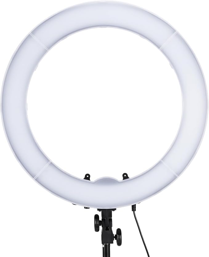 NEEWER 55W 18"/45cm Ring Light Kit, 5600K Dimmable LED Ringlight Tripod Stand - Image 2