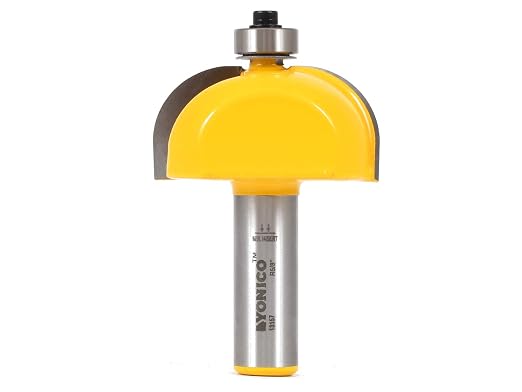 YONICO Cove Router Bits Edge Forming 5/8-Inch Radius 1/2-Inch Shank 13157 - Image 3