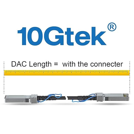 10Gtek 40G QSFP+ to 4xSFP+ Breakout DAC - Image 8
