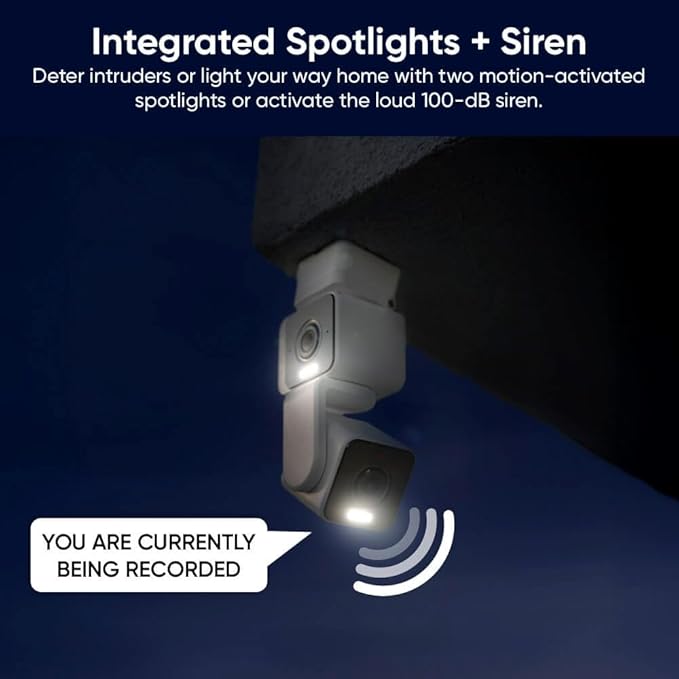 WYZE Duo Cam Pan 2 Pack, Indoor/Outdoor IP65 2K 360° Pan/Tilt Smart Home - Image 6