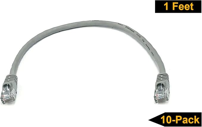 iMBAPrice 7 ' Cat5e Network Ethernet Patch Cable, 10 Pack - Image 2