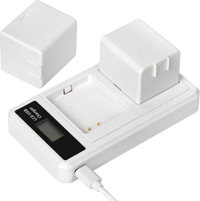 2-Pack Rechargeable Batteries by DSGSANO