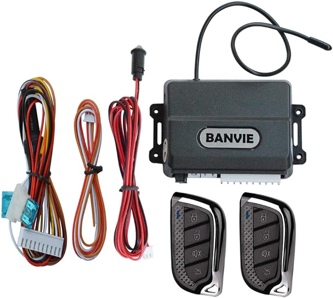 Car Keyless Entry System, Car Central Power Door Lock Kit by BANVIE