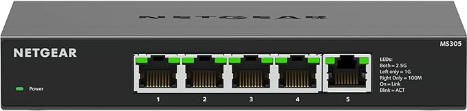 NETGEAR 5-Port 2.5G Multi-Gigabit Ethernet Unmanaged Network Switch - - Image 7