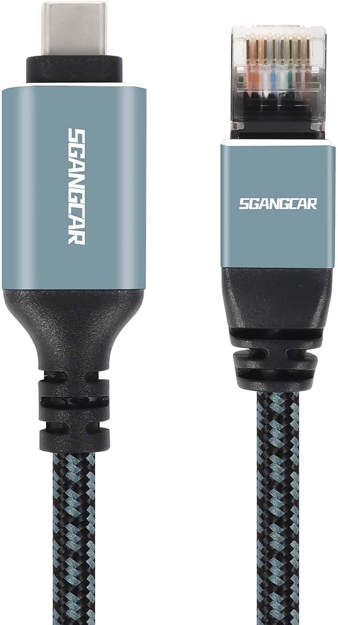 USB C to Ethernet Cable, 15 Feet Type C to Gigabit Ethernet Cable, USB C to - Image 7