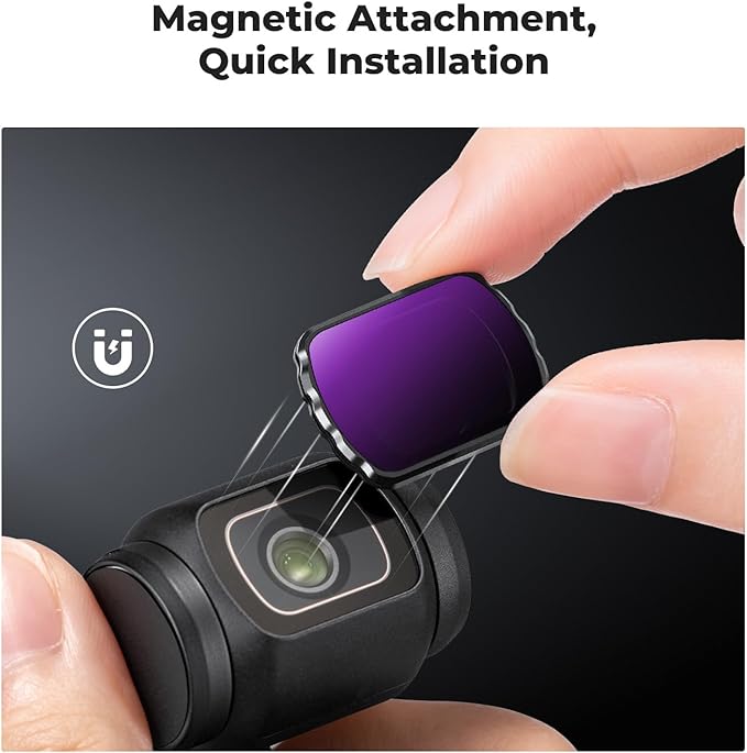 K&F CONCEPT Magnetic 4 Pack ND & CPL Filter Kit Compatible - Image 3