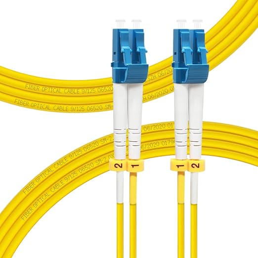 FLYPROFiber- 3M/10ft OS2 LC to LC Fiber Patch Cable, Length Options: 0.2m-200m by FLYPROFiber