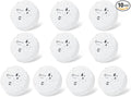 Geevon 10 Pack Water Leak Detectors, 100dB Water Sensor Alarms Flood Detector by GEEVON