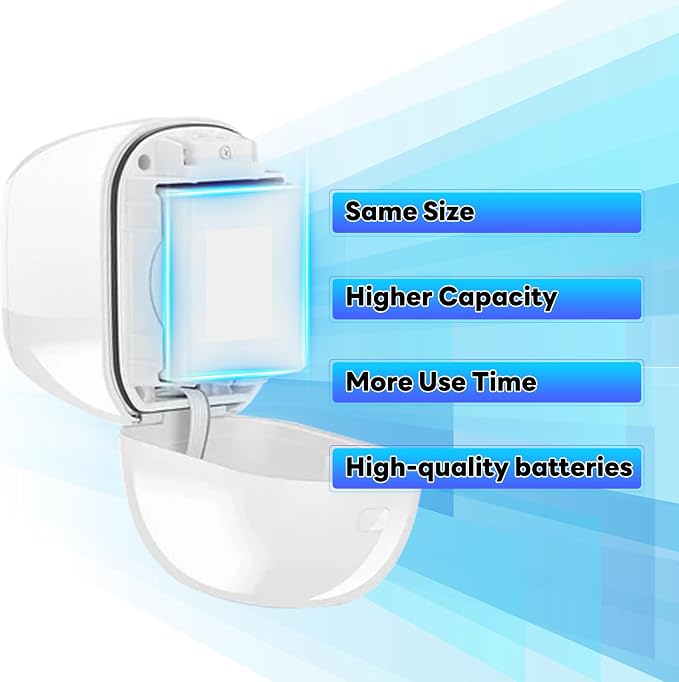 2pack 3800mAh for Arlo pro Battery, Upgrade High Capacity Long-Lasting Battery - Image 6