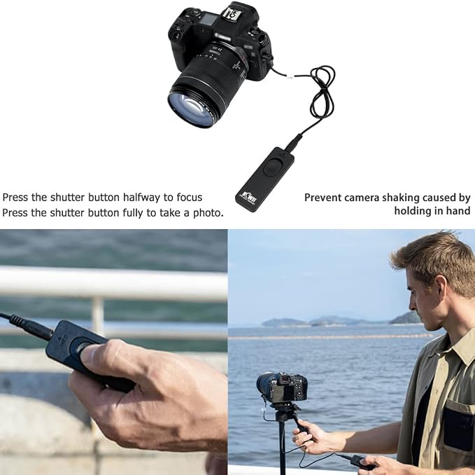 Kiwifotos MC-DC2 Remote Switch Shutter Release Cord - Image 4